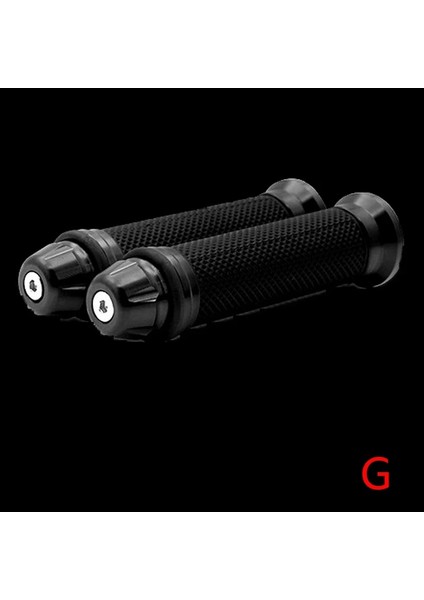 Resimde Gösterildiği Gibi 1 Çift Motosiklet Sapları El Kauçuk Pedal Biker Scooter Gidon Sapları Modifiye Gidon Gaz Kelebeği Dönüş Kavrama Yerleşim Kolu Kavrama (Yurt Dışından)