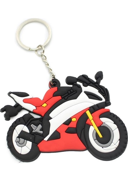 Bej Tarzı Moda Anahtarlıklar Yumuşak Kauçuk Motosiklet Anahtarlık Yamaha R6 Honda Cbr Kawasaki Zx-R Suzukı Gsxr Anahtarlık Hatıra Hediye (Yurt Dışından) fırsatları