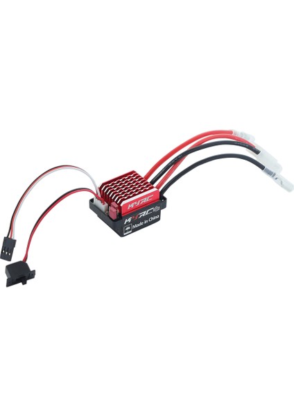 1060 60A Su Geçirmez Fırçalanmış Esc Hız Kontrol Cihazı Ileri Fren ve Geri Fren 1/10 Rc Paletli Eksenel SCX10 Trx4 (Yurt Dışından)