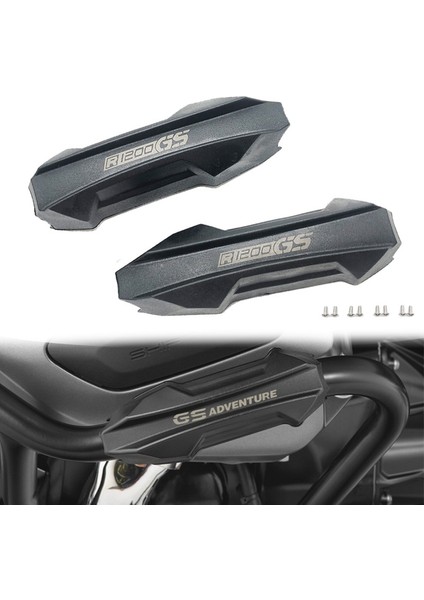 R1250GSA Logo Stili Motosiklet Motor Koruma Bmw R1250GS R1200GS Adv Adventure F800GS F850GS F750GS Crash Bar Tampon Koruyucu Dekoratif Blok (Yurt Dışından)