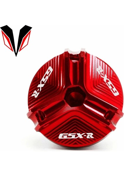 Kırmızı Stil Motosiklet Parçaları Motor Fişi Kapağı Yağ Filtresi Fincan Suzuki Gsxr 600 Gsx-R R x Gsx-R (Yurt Dışından)