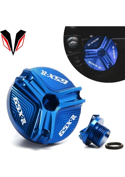 Kırmızı Stil Motosiklet Parçaları Motor Fişi Kapağı Yağ Filtresi Fincan Suzuki Gsxr 600 Gsx-R R x Gsx-R (Yurt Dışından) fiyatları