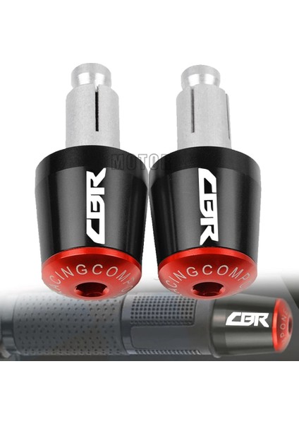 Gri Siyah Stil Honda Cbr 600 Için F2, F3, F4, F4I CBR600F Cbr 600F 600 F Gidon Kapağı Uç Fişleri C Motosiklet Gidon Sapları (Yurt Dışından)