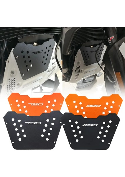 790 Adv Silver Stili Adventure 790 Adventure R Macera R Için Motosiklet Alüminyum Motor Kapağı Fan Koruyucu Radyatör Koruması (Yurt Dışından) fırsatları