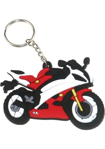 Gtou-Rd Stili Motosiklet Modeli Anahtarlık Anahtarlık Anahtarlık Anahtarlık Tutucu Yamaha R6 Lokomotif Modeli (Yurt Dışından)