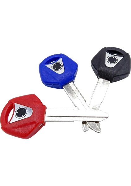 Mavi Sol Stil mm Fit Için Yamaha Yzf XJR1300 FJR1300 MT09 MT07 Xj6 Tmax Fz6 Fz8 R3 R1 R6 Motosiklet Kesilmemiş Bıçak Boş Anahtar Embriyo (Yurt Dışından)