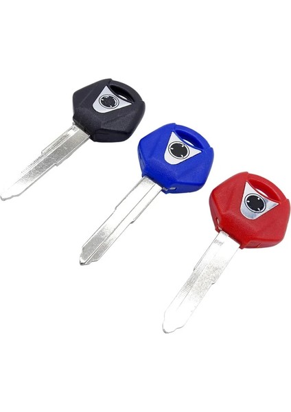 Mavi Sol Stil mm Fit Için Yamaha Yzf XJR1300 FJR1300 MT09 MT07 Xj6 Tmax Fz6 Fz8 R3 R1 R6 Motosiklet Kesilmemiş Bıçak Boş Anahtar Embriyo (Yurt Dışından)