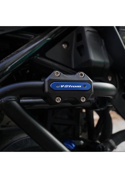 Turuncu Tarzı V Stro Dl Çarpışma Barları Blok Motor Koruma Tampon Koruyucu Suzuki DL650 DL1000 Vstrom V-Stro Xt (Yurt Dışından)