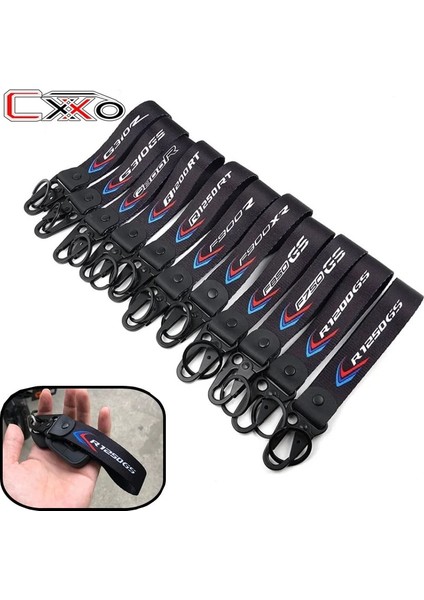 R1250RT Stili Bmw Için R1250GS R1200GS Adv F850GS F750GS R1250RT R1200RT F900XR F900R F800R G310R Motosiklet Nakış Rozeti Anahtarlık Anahtarlık (Yurt Dışından)