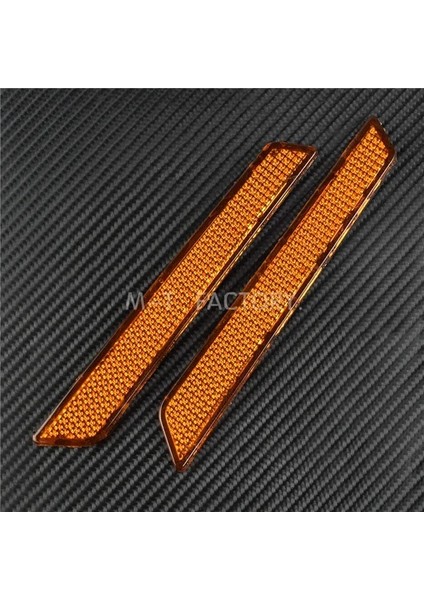 Turuncu Reflektörler Stili 2 Adet Motosiklet Eyer Çantası Koruma Reflektör Kapağı Abs Plastik Harley Touring Street Glide Road King Fltflht (Yurt Dışından)
