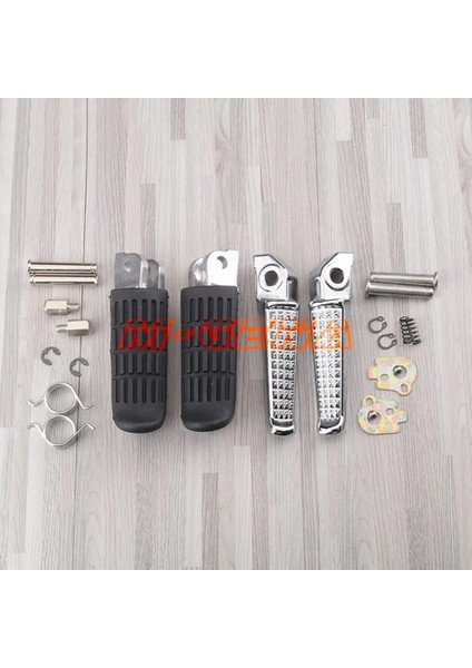 Arka Stil Motosiklet Ön Arka Footrests Ayak Mandalları Honda CB400 Superfour Cb-1 CB500 Cbr Blackbird VTR1000 Nt NTV600 (Yurt Dışından) fiyatları