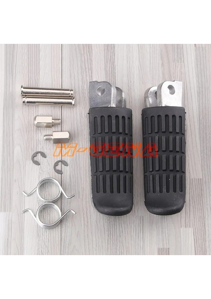 Arka Stil Motosiklet Ön Arka Footrests Ayak Mandalları Honda CB400 Superfour Cb-1 CB500 Cbr Blackbird VTR1000 Nt NTV600 (Yurt Dışından) modelleri