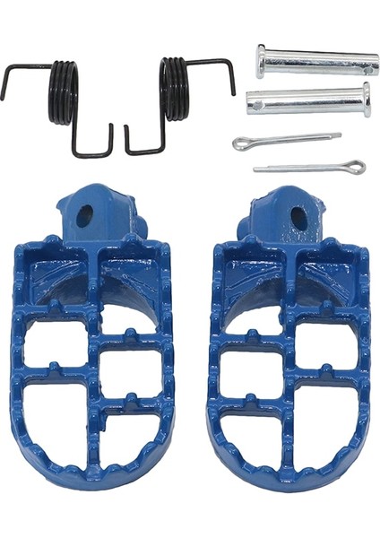 Siyah Stil Motokros Footrest Ayak Pegs Footpeg PW50 PW80 Pw TW200 TTR90 TTR90E Pit Dirt Bike Motosiklet (Yurt Dışından) fiyatları