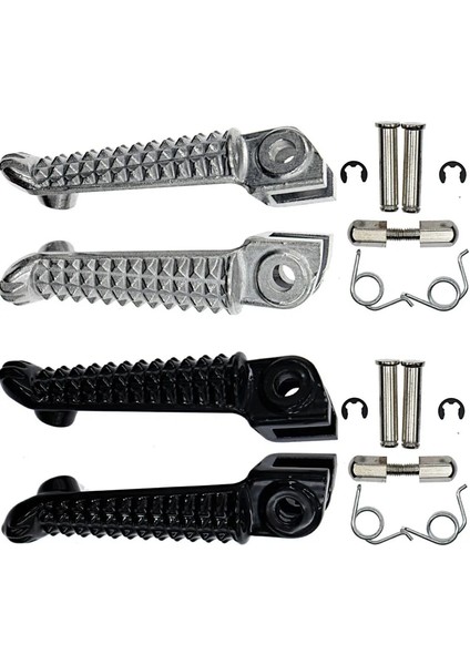 Ön Arka Beyaz Stil Yamaha Yzfr1 Yzfr Yzf R1 R6 Için Motosiklet Ön Arka Footrests Ayak Mandalları (Yurt Dışından)