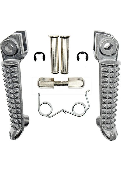 Ön Arka Beyaz Stil Yamaha Yzfr1 Yzfr Yzf R1 R6 Için Motosiklet Ön Arka Footrests Ayak Mandalları (Yurt Dışından)