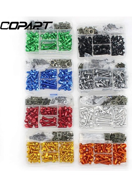 Gümüş Tarzı Honda Için CB650R CB500R CBR600RR CBR900RR CBR929RR CBR1000RR Cbr 600RR 900RR 929RR 1000RR 600 F2 F3 F4I Kaplama Cıvataları Kiti Vidaları (Yurt Dışından) fırsatları