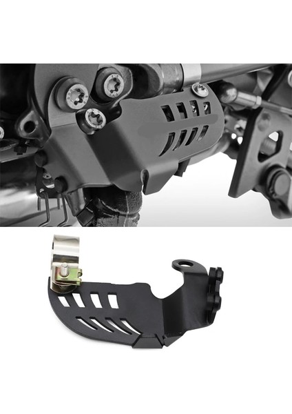 Siyah Stil Motosiklet Aksesuarları Yan Stand Sidestand Anahtarı Koruyucu Kapak Bmw R1250GS R1250 Gs Lc Adventure Adv R1250GSA (Yurt Dışından)