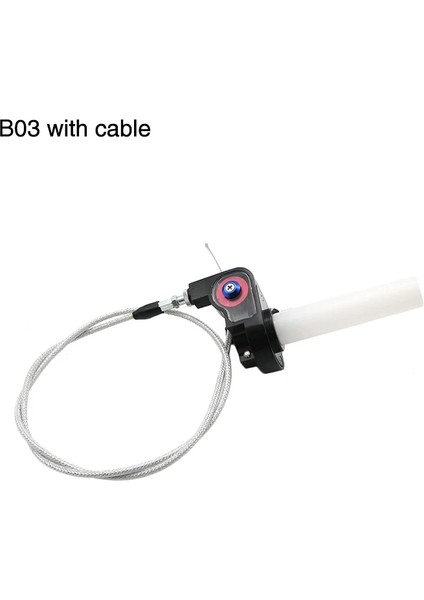 B03 Stili Alconstar Alüminyum Gaz Kelebeği Kavrama Hızlı Büküm Gaz Gaz Kelebeği Gaz Kablosu ile Yerleşmek Kir Arazi Bisikleti Atv Utv Görsel Saplar Çubuğu (Yurt Dışından)