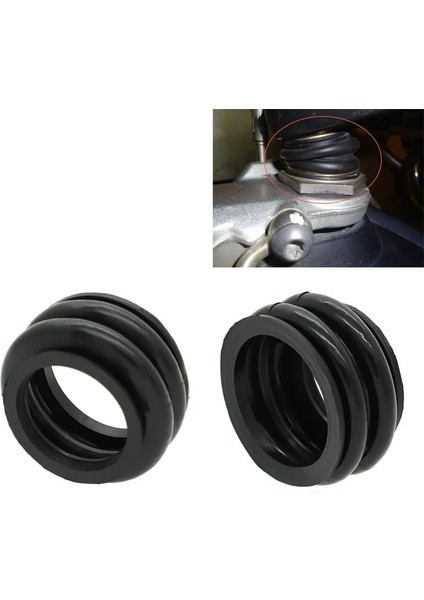 2 Parça Tarzı Telelever Rotil Lastik Boot Kapak Cuffia Bmw Rgs Adv R Gs R Gs R1100GS Rr R900RT R850GS R1150GS R1150R (Yurt Dışından)