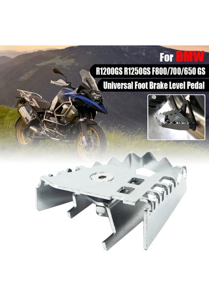 Siyah Stil Motosiklet Arka Ayak Fren Kolu Pedalı Peg Pad Uzatma Bmw R1150GS R1200GS Oclc R1200GS R1250GS F800GS F Gs (Yurt Dışından) modelleri
