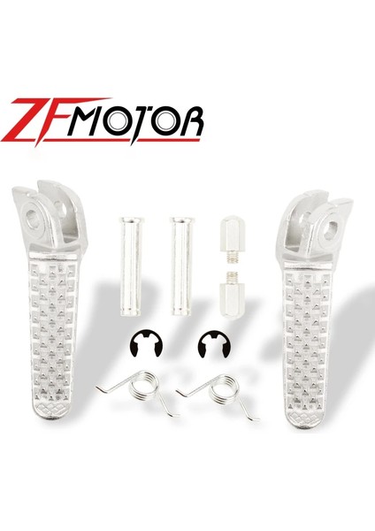 Ön Stil Motosiklet Ön Arka Footrests Ayak Mandalları Honda CBR600 F4 F4I F5 CBR900 CBR1000 Vtrbr 600RR CBR1000RR (Yurt Dışından)
