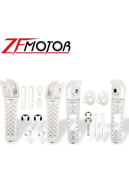 Ön Stil Motosiklet Ön Arka Footrests Ayak Mandalları Honda CBR600 F4 F4I F5 CBR900 CBR1000 Vtrbr 600RR CBR1000RR (Yurt Dışından)