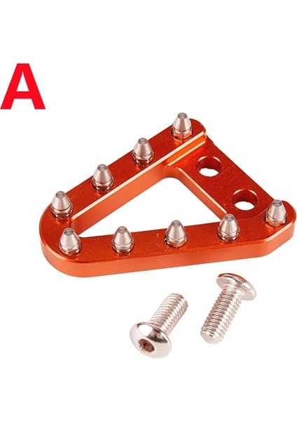 Stil A Turuncu Stil Arka Fren Pedalı Basamak Uç Plakası Ktm Sx Sxf Exc Excf Xcw Xcfw Xc Xcf Husqvarna Için (Yurt Dışından)