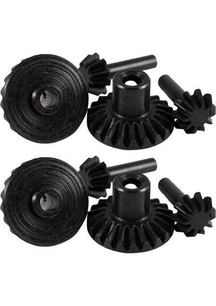 8x Rc Araba Metal Yedek Parça Yükseltme Metal Ön ve Arka Aks Dişli Mili Sürüş Dişli Seti B1 B14 B16 B24 C14 C24 (Yurt Dışından)