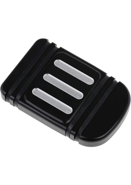 Fren Pedalı Pad E Stili Motosiklet Blackchrome Büyük Ayak Pegs Footrest Fren Pedalı Koruyucu Kapak Harley Softail Touring Cvo Electra Glide Dyna Fat Boy (Yurt Dışından)