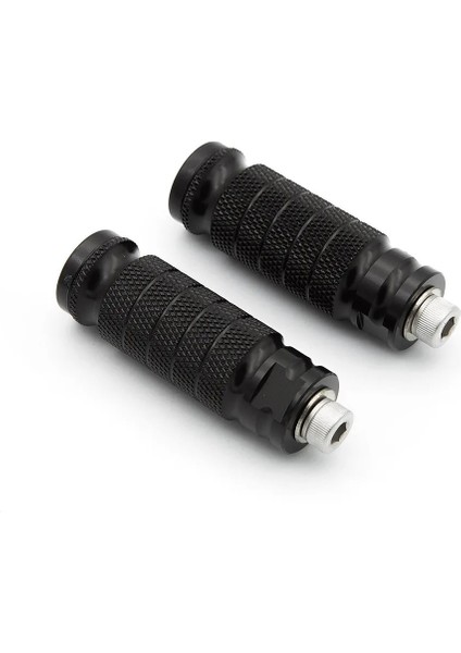 Gri Tarzı C Alüminyum Motosiklet Arka Ayaklık Footrests Ayak Dayanağı Ayak Pegs Pedalı Yamaha Honda Suzuki Fit Modifiye Motosiklet Aksesuarları (Yurt Dışından) indirimleri