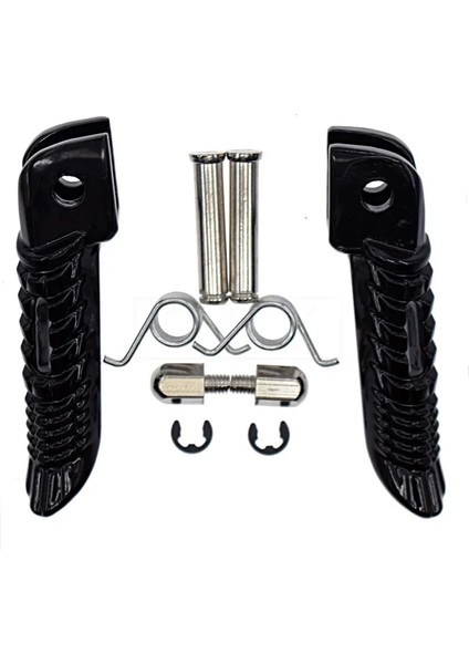 Ön Siyah Stil Suzuki GSXR600 Gsxr Gsxr Gsxr Otorcycle Için Ön Arka Footrests Ayak Mandalları (Yurt Dışından) modelleri