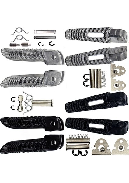 Ön Siyah Stil Suzuki GSXR600 Gsxr Gsxr Gsxr Otorcycle Için Ön Arka Footrests Ayak Mandalları (Yurt Dışından) indirimleri