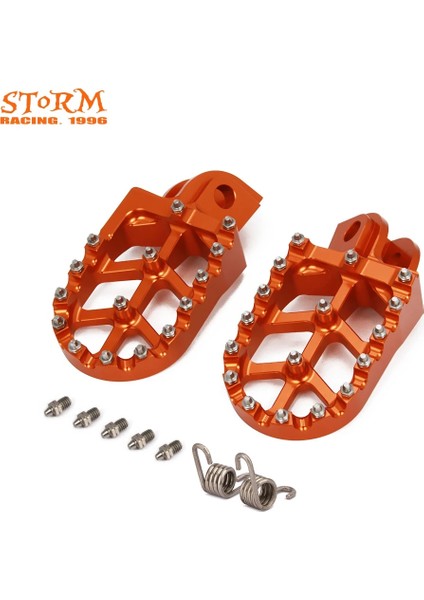 Yay Stili Ayak Pedalları Footrest Ayaklık Pedalları Ktm Sx Sxf Exc Excf Xc Xcf Xcw Xcfw Macera Için (Yurt Dışından)
