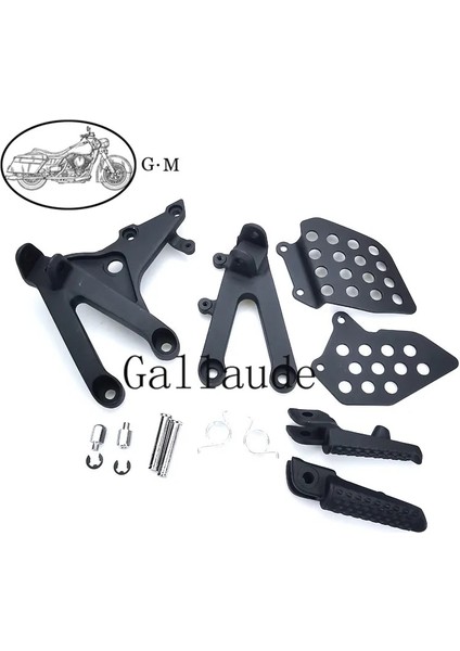Siyah Footrests Stili Honda CBR600RR CBR600 Rr Için Motosiklet Ön Ayaklık Ayak Pegs Seti (Yurt Dışından)