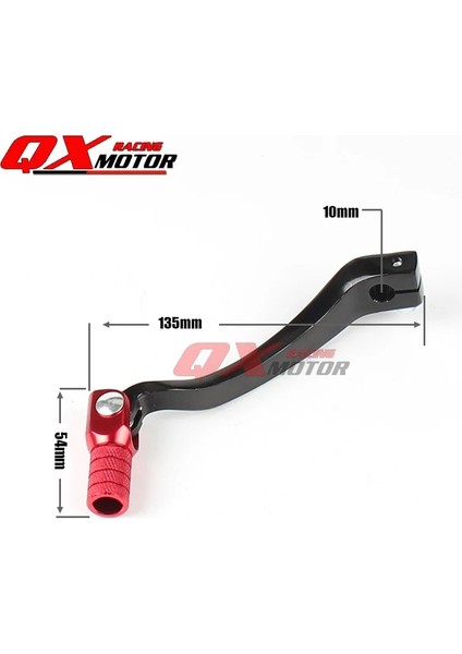 Qx Yeşil Stil Motosiklet Alüminyum Katlanır Shifter Vites Kolu NC250 Kayo T6 K6 Bse J TT-250R Shr Kews K16 X7 Dirt Bike Motokros (Yurt Dışından) fırsatları