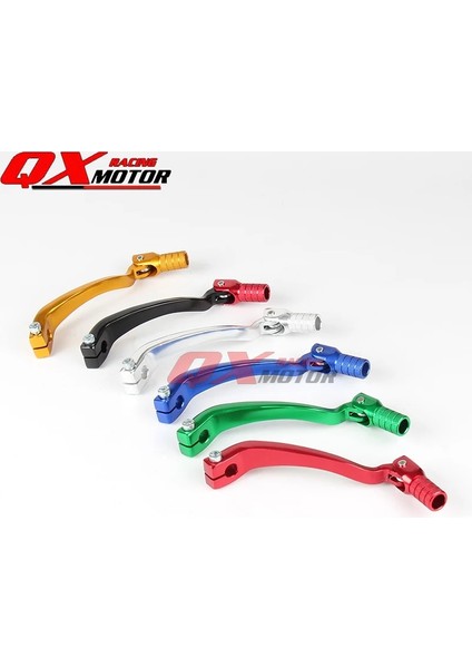 Qx Yeşil Stil Motosiklet Alüminyum Katlanır Shifter Vites Kolu NC250 Kayo T6 K6 Bse J TT-250R Shr Kews K16 X7 Dirt Bike Motokros (Yurt Dışından) indirimleri