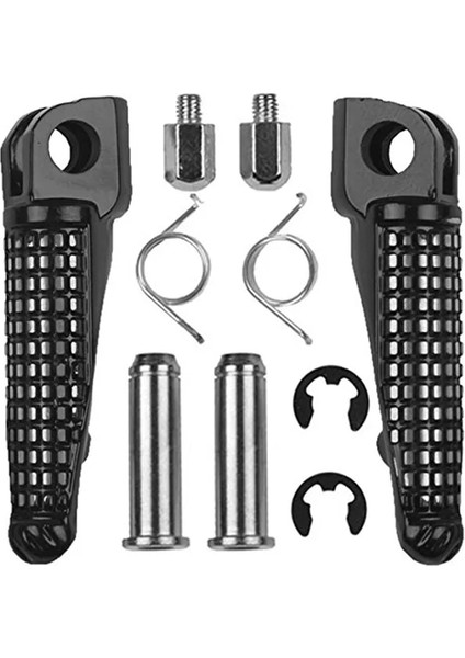 2 Çift Ön ve Gerçek Stil Motosiklet Ön Arka Footrests Ayak Mandalları Kawasaki Ninja 250 Z750 Z800 Zx ER6F ER6N Zx-6r 636 Zx-9r ZX-10R ZX-12R Zx-1 (Yurt Dışından) fiyatları
