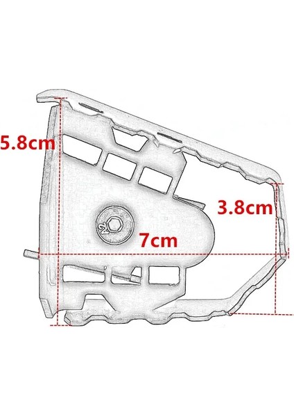 F750GS Gümüş Stili Bmw Için F750GS F850GS F 750GS F850 Gs Arka Ayak Fren Kolu Pedalı Büyütme Uzatma Genişletici Arka Fren Peg Pad (Yurt Dışından)