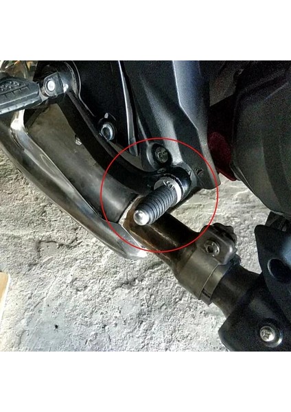Altın Tarzı 6mm C Motosiklet Footrest Vites Kolu Ayak Peg Pedalı Suzuki Gsx V650 Gsr Gs Bandit (Yurt Dışından) modelleri