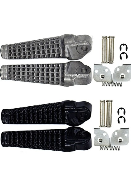 Siyah Stil Suzuki Için GSXR600 GSXR750 Gsxr Gsxr Otorcycle Arka Footrests Ayak Mandalları (Yurt Dışından)