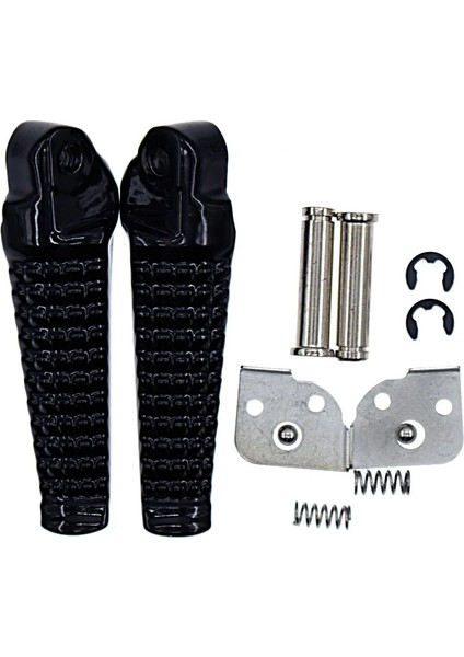 Siyah Stil Suzuki Için GSXR600 GSXR750 Gsxr Gsxr Otorcycle Arka Footrests Ayak Mandalları (Yurt Dışından)