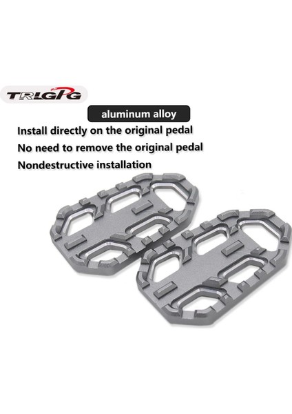 Siyah Logo Stili Kawasaki VERSYS-X300 VERSYS650 Versys Için Motosiklet C Kütük Geniş Footrest Pedalı Dinlenme Footpegs (Yurt Dışından) modelleri