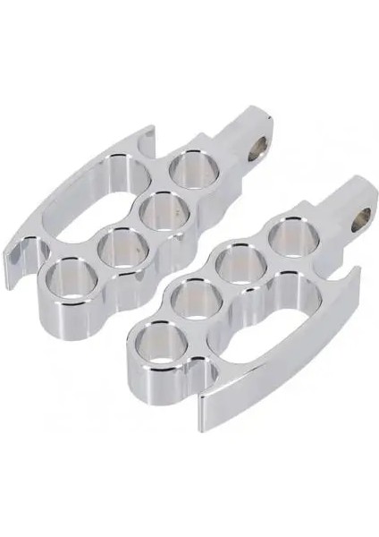 Kaplama Gümüş Tarzı 40%HOT2PCS Motosiklet Ayak Peg Knuckle Aşınmaya Dayanıklı Alüminyum Serin Footrest Pedalı Fxcw XL883N XL1200N ile Uyumlu (Yurt Dışından)