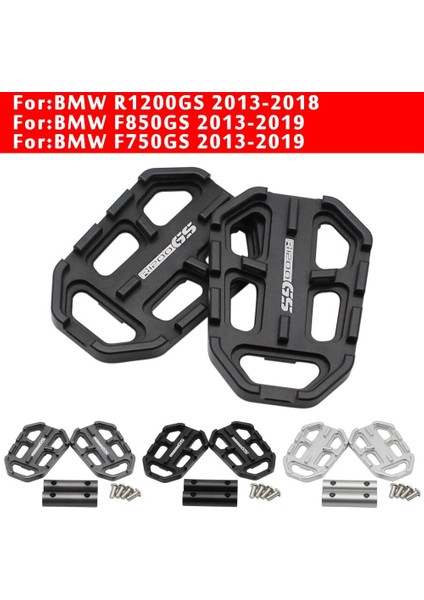 Titanyum Ayaklıklar Stili Roaopp Motosiklet C Ayak Pegs Pedallar Ayak Dayanakları Alüminyum Bmw Için G310GS F750GS F850GS R1200GS (Yurt Dışından)