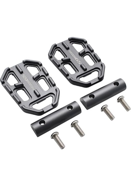 Titanyum Ayaklıklar Stili Roaopp Motosiklet C Ayak Pegs Pedallar Ayak Dayanakları Alüminyum Bmw Için G310GS F750GS F850GS R1200GS (Yurt Dışından)