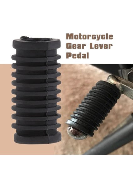 35MM Evrensel Motosiklet Vites Kolu Pedalı Ayak Pedi Kauçuk Kapak Yamaha Yzf R1 R6 R6S Suzuki S Kawasaki Honda (Yurt Dışından)