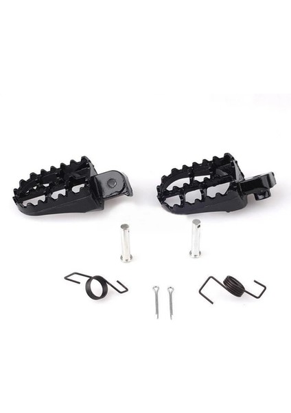 Siyah Stil Sıcak Satış Yeni Motokros Geniş Yağ Ayak Pegs Honda Cr Crf Xr Yamaha Kawasaki KLX110 Için Footrest (Yurt Dışından) fiyatları
