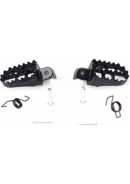 Siyah Stil Sıcak Satış Yeni Motokros Geniş Yağ Ayak Pegs Honda Cr Crf Xr Yamaha Kawasaki KLX110 Için Footrest (Yurt Dışından) modelleri