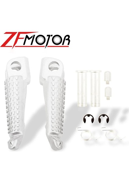 Ön ve Arka Stil Motosiklet Ön Arka Footrests Ayak Mandalları Kawasaki Ninja 250 Z750 Z800 Zx ER6F ER6N Zx-6r 636 Zx-9r ZX-10R ZX-12R Zx-1 (Yurt Dışından)