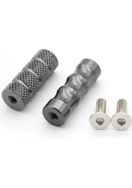 Siyah Stil 6mm Motosiklet Footrest Arka Pedalı Vites Kolu Ayak Peg Yamaha Yzf R25 R1 R6 R3 R15 V3 MT07 MT09 Tracer (Yurt Dışından) modelleri